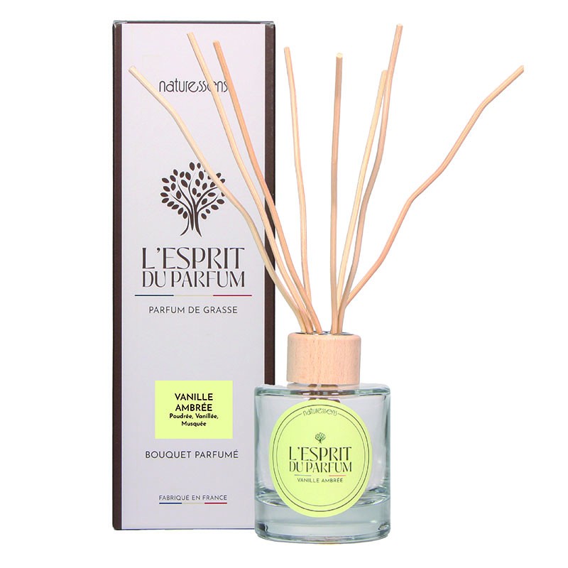 BOUQUET DIFFUSEUR PARFUME VANILLE AMBREE