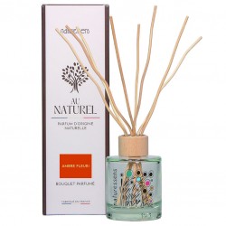 BOUQUET DIFFUSEUR PARFUME AMBRE FLEURI