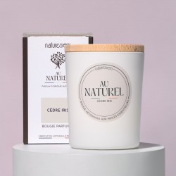 BOUGIE VEGETALE CEDRE IRIS